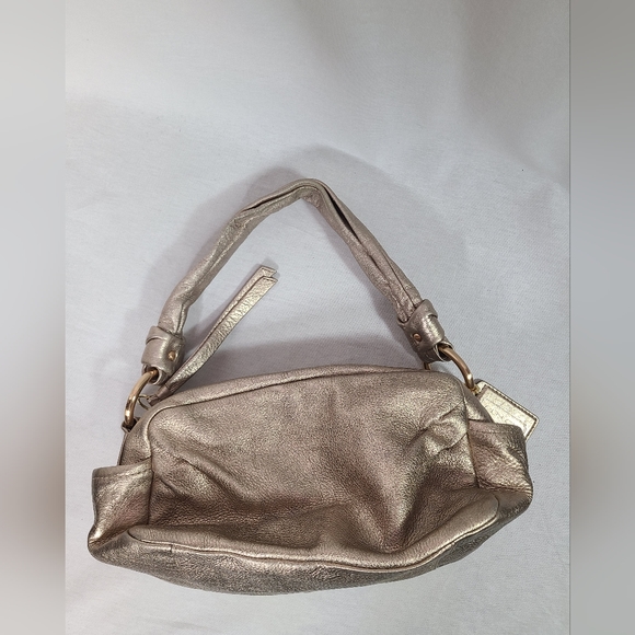 COACH parker rose gold leather shoulder bag - Picture 2 of 15